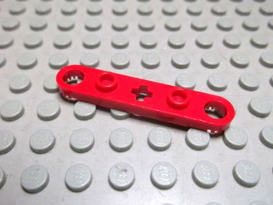 Lego Technic 1 Achsstange Kreuzgelenkplatte 1x5 Rot Nummer 2711
