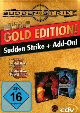 Sudden Strike - Gold Edition (PC 2001 Nur der Steam Key Download Code) Keine DVD