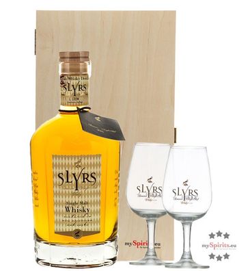 Slyrs Whisky Geschenkbox 0,7l (43 % vol., 0,7 Liter) (43 % vol., hide)