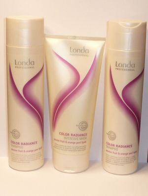 Londa Color Radiance Shampoo 2x 250ml Color Radiance Maske 200ml