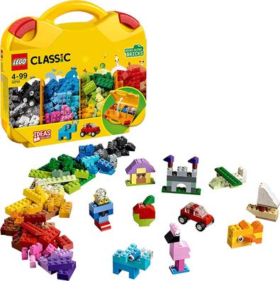 LEGO 10713 Classic Bausteine Starterkoffer – Farben Sortieren mit Aufbewahrungsbox...
