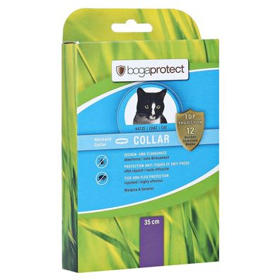 bogaprotect Halsband Katze - Zecken- und Flohschutz - 35 cm