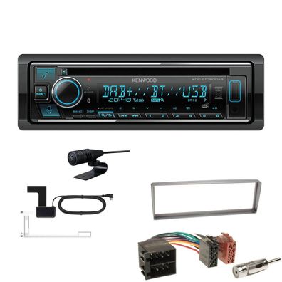 Kenwood 1-DIN Receiver Autoradio Bluetooth für Alfa Romeo 156 Facelift 2003-2005
