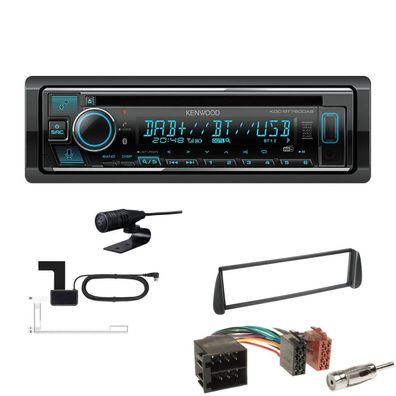 Kenwood 1-DIN Receiver Autoradio DAB+ CD Bluetooth für Citroen Xsara + Picasso