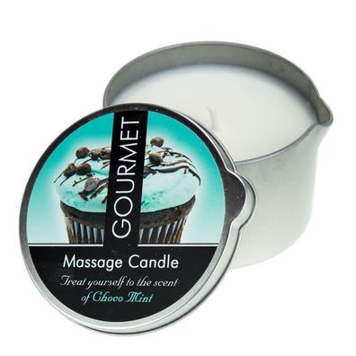 Gourmet Massagekerze Schokolade Mint - 200ml - Massageöl