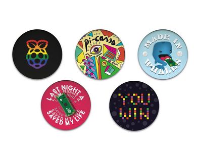 Raspberry Pi Badge Pack