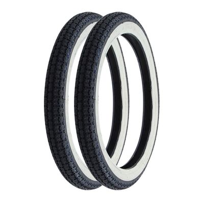 2x Kenda Weißwand Reifen 2.25 - 16 / / 2 1/4 x 16 / / 20 x 2,25 für Mofa Moped Mok