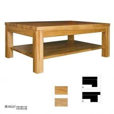 Holztisch Couchtische aus Holz massive wohnzimmer möbel 120x80cm tische massiv