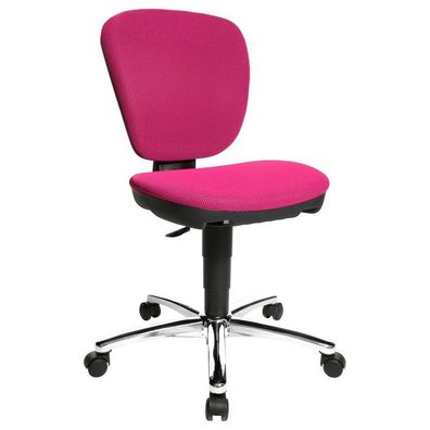 Kinder- und Jugend Drehstuhl rosa pink Bürostuhl ergonomische Form Made in Ger...