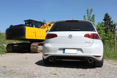 Fox Duplex Auspuff Sportauspuff für VW Golf VII 4-Motion 2.0l TDI 110kW