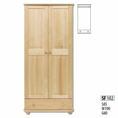 Kleiderschrank Schlafzimmer Holz Schrank Echte Handarbeit Vollholz Schrank Holz