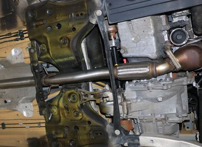Fox Verbindungsrohr Vorschalldämpfer / Kat für Opel Corsa E OPC 1.6l 152kW