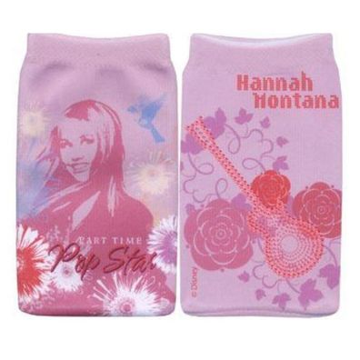 JStraps Hannah Montana HandySocke Tasche SchutzHülle Etui Sleeve Handy MP3