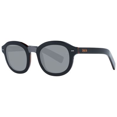 Zegna Couture Sonnenbrille ZC0011 47 05A Herren Schwarz