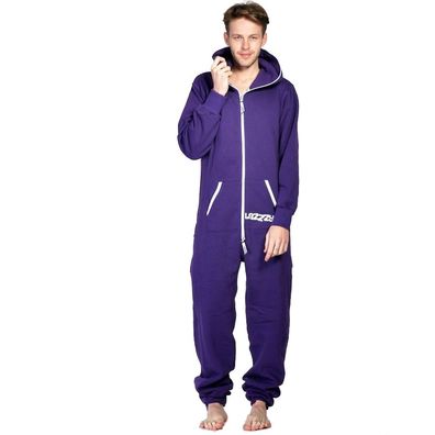 Lazzzy ® Purple Jumpsuit Onesie Overall - Größe: XL