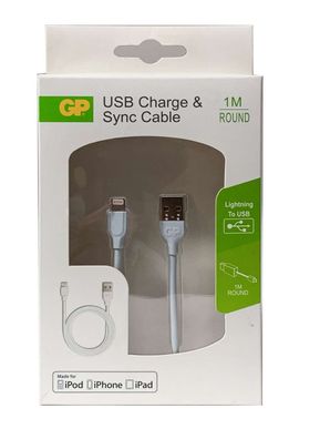 Lade-/ Sync- Kabel GP CB13 USB - Lightning 1 Meter