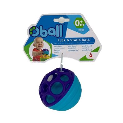 Oball Flex & Stack Ball flexibel und leicht greifbar Motorikspielzeug