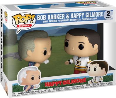Happy Gilmore - Bob Barker & Happy Gilmore 2 Pack - Funko Pop! - Vinyl Figur