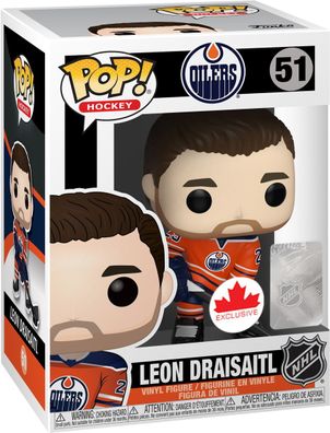 NHL Oilers - Leon Draisaitl 51 Exclusive - Funko Pop! - Vinyl Figur
