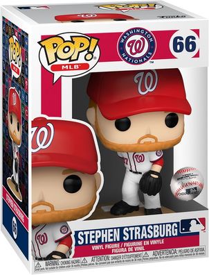 MLB Washington Nationals - Stephen Strasburg 66 - Funko Pop! - Vinyl Figur