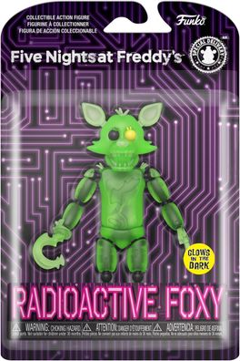Five Nights At Freddy's - Radioactive Foxy Glows - Funko Vynl Figur