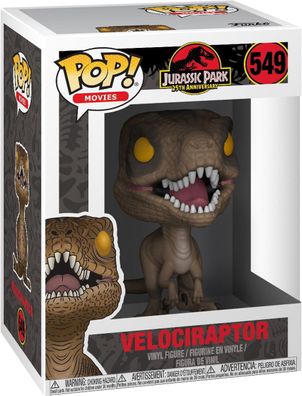 Jurassic Park - Velociraptor 549 - Funko Pop! - Vinyl Figur