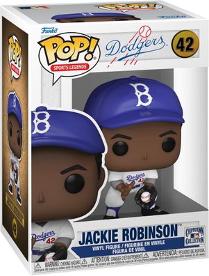 Brooklyn Dodgers - Jackie Robinson 42 - Funko Pop! - Vinyl Figur