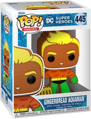 DC Super Heroes - Gingerbread Aquaman 445 - Funko Pop! Vinyl Figur