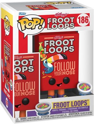 Kellogg's Froot Loops - Follow Your Nose 186 - Funko Pop! - Vinyl Figur