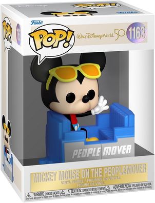 Walt Disney World 50 - Micky Mouse On The Peoplemover 1163 - Funko Pop! - Vinyl