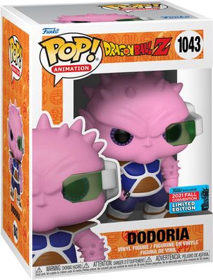 Dragon Ball Z - Dodoria 1043 2021 NYCC - Funko Pop! - Vinyl Figur