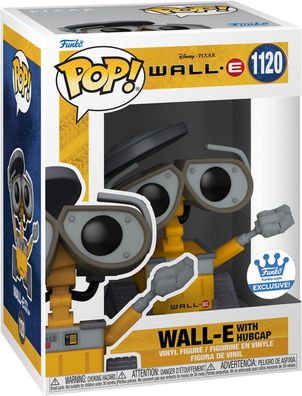Disney Wall-E - Wall-E with Hubcap 1120 Exclusive - Funko Pop! - Vinyl Figur