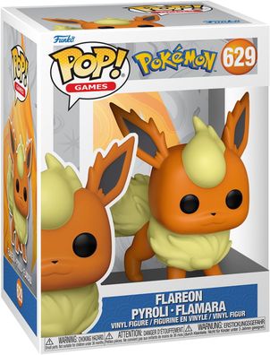 Pokemon - Flareon Flamara 629 - Funko Pop! - Vinyl Figur