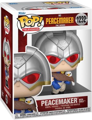 DC Peacemaker - Peacemaker With Eagly 1232 - Funko Pop! - Vinyl Figur