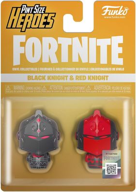 Fortnite - Black Knight & Red Knight - Funko Vinyl Figur Pint Size