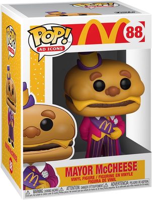 McDonalds - Mayor McCheese 88 - Funko Pop! - Vinyl Figur