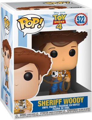 Pixar Toy Story 4 - Sheriff Woody 522 - Funko Pop! - Vinyl Figur