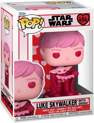 Star Wars - Luke Skywalker with Groku 494 - Funko Pop! - Vinyl Figur