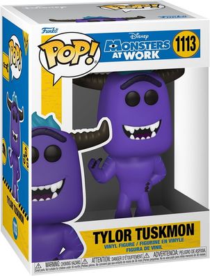 Disney Monsters at Work - Tylor Tuskmon 1113 - Funko Pop! - Vinyl Figur