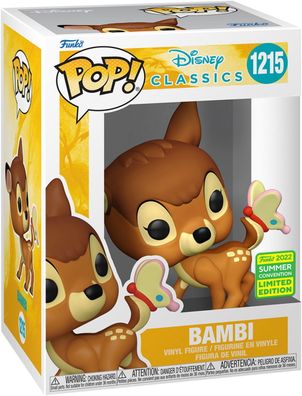 Disney Classics - Bambi 1215 2022 SDCC - Funko Pop! - Vinyl Figur