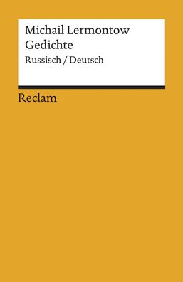 Gedichte Russisch/ Deutsch Michail Lermontow Reclams Universal-Bibl