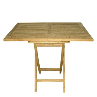 Luxus Teak Tisch Gartentisch Esstisch Teaktisch Klapptisch klappbar 100x70cm