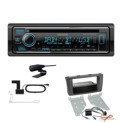 Kenwood 1-DIN Receiver Autoradio DAB+ CD Bluetooth für Skoda Yeti 2009-2017