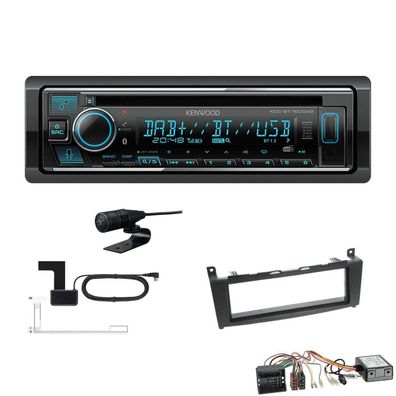 Kenwood Receiver Radio Bluetooth für Mercedes-Benz C-Klasse 2007-2011 Canbus