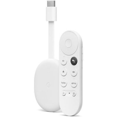 Google Chromecast (mit Google TV HD) Streaming Player - Weiß (GA03131-DE)