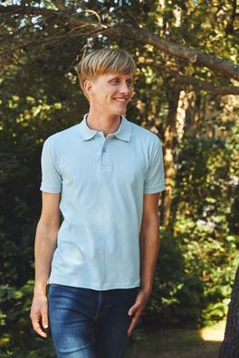 Herren Neutral Classic Poloshirt aus BIO - Baumwolle in 20 verschiedenen Farben