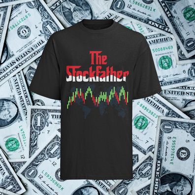 T-Shirt für Aktien & Investment Fans - The Stockfather Chart