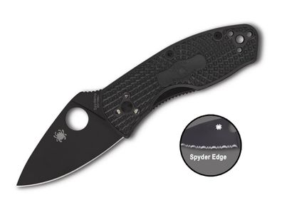 Spyderco Ambitious Lightweight Black Blade SpyderEdge