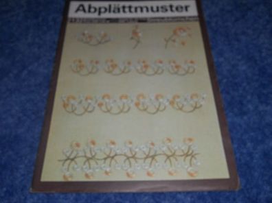 Abplättmuster Streublümchen-Verlag für die Frau 2132