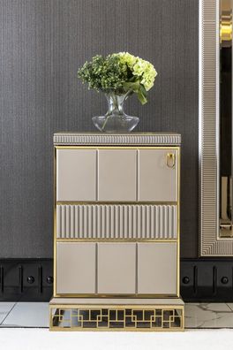 Kommode Beige Luxus Schrank Elegantes Kommoden Stil Modern Möbel Schön Neu